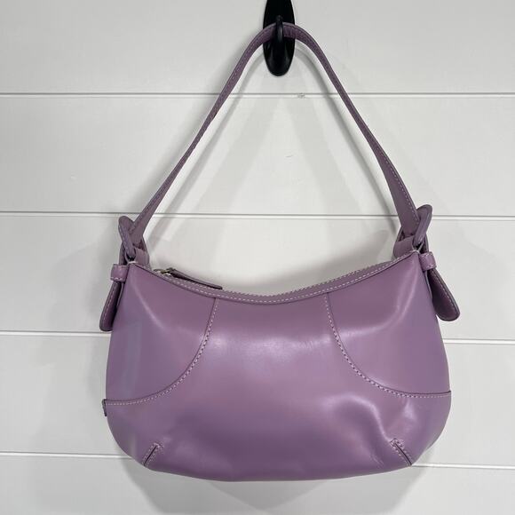 Cole Haan Vintage Mini Bucket Lavender Purse Shoulder Bag Biltmore Collection - Picture 1 of 9